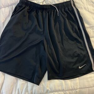 MEN’s Nike Basketball Short with Pockets Blue & Silver XL